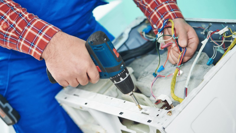 Tuzla Westinghouse Westinghouse çamaşır makinesi kart tamiri – Su almama arızası orijinal parça ile giderildi. - Teknik servis örneği